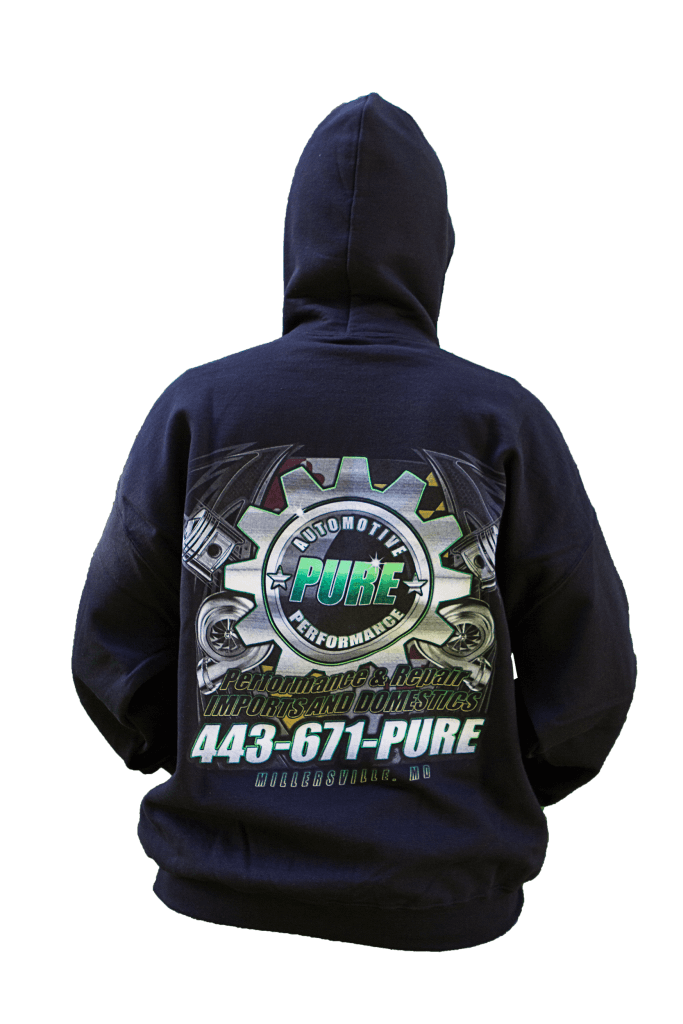 Pure Automotive Performance - Black Hoodie